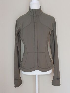 Lululemon Define Jacket Olive Green Size 8